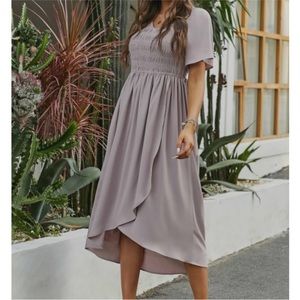 Petallush Pink Tulip Hem Dress